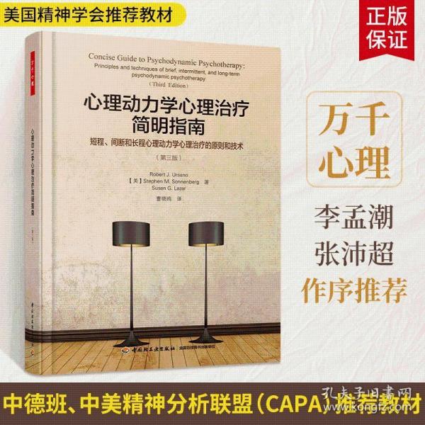 万千心理·心理动力学心理治疗简明指南：短程、间断和长程心理动力学心理治疗的原则和技术：第三版