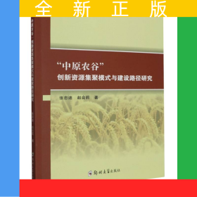 中原農(nóng)谷創(chuàng)新資源集聚模式與建設(shè)路徑研究