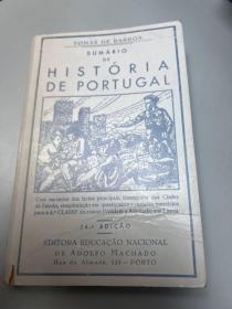 TOMÁS DE BARROS SUMÁRIO HISTÓRIA DE PORTUGAL