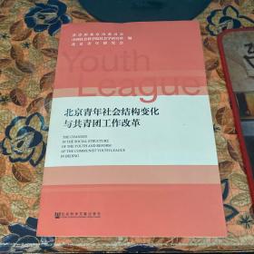 北京青年社会结构变化与共青团工作改革