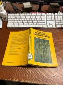 Language Universals and Linguistic Typology  语言共性和语言类型【外国原版现货】