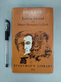 Everyman's Library No.725（人人文库，第725册）: Edwin Drood and Master Humphrey's Clock by DICKENS 《埃德蒙·多鲁德、汉普雷老爷的钟》狄更斯 一册全 现货好品