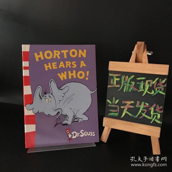 Horton Hears a Who! (Dr. Seuss: Yellow Back Books) 霍顿与名氏(苏斯博士黄背书) 英文原版