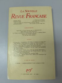 LA NOUVELLE REVUE FRANÇAISE