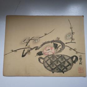 10日本回购古美术 浮世绘； 民国时期印刷 浮世绘古艺术 有印章 ，28.5cmx22cm