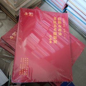 信阳市政协书法美术摄影展作品集（未拆封皮）