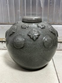 老窑瓷盖罐