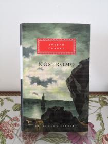 【BOOK LOVERS专享94元】Nostromo 诺斯特罗莫 Joseph Conrad 约瑟夫·康拉德 everyman's library 人人文库 英文英语原版 布面封皮琐线装订 丝带标记 内页无酸纸可以保存几百年不泛黄