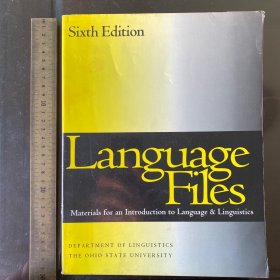 Language Files: Materials for an Introduction to Language & Linguistics 6th Edition by Robert Poletto , Stefanie Jannedy英文原版