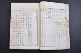 （己1675）《扶桑画人传》和刻本 线装五卷5册全 古笔了仲编辑 赤松德三 佐藤荣中仝校 阪昌员藏版 日本古代画家传记 1888年 扶桑旧时指日本 日本画的形成和发展过程，漫长而复杂。在古代和近代先后受到中国绘画和西方绘画的强烈影响。尺寸 25*17.8CM