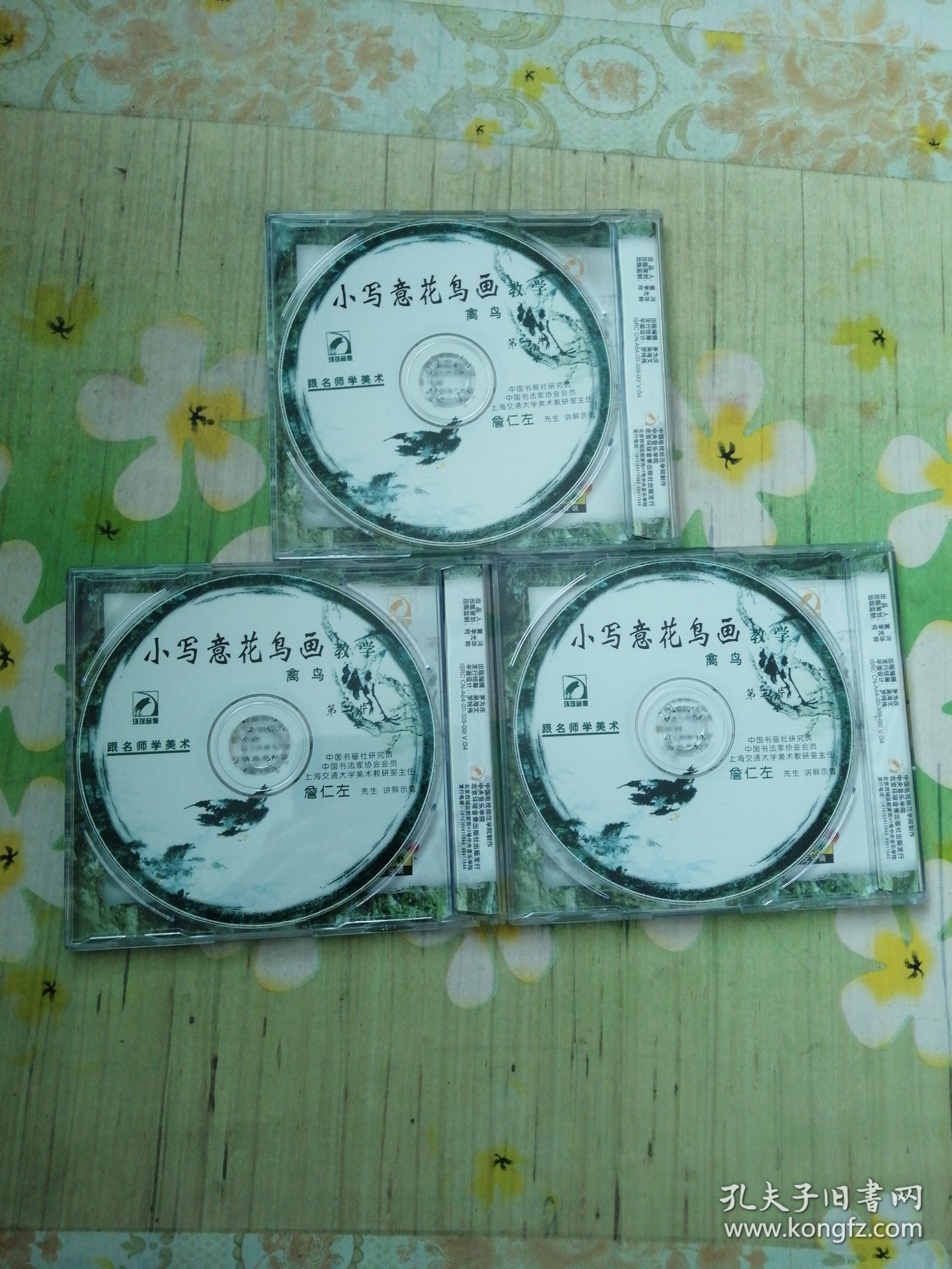 小写意花鸟画教学 禽鸟 3VCD