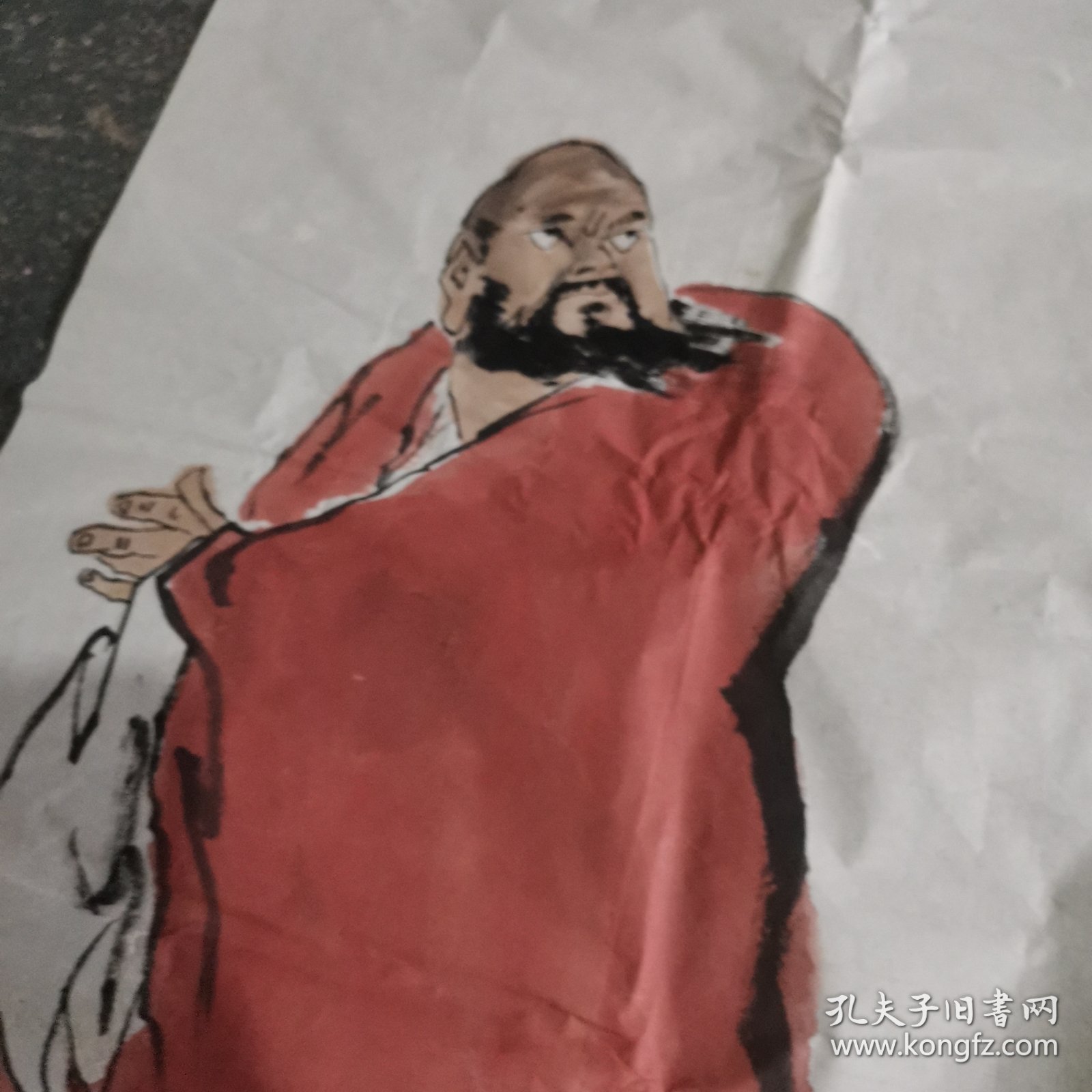 点击查看原图 书画 罗汉伏虎图 100*53