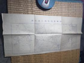 苏州地区地形地质草图