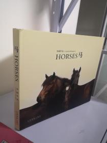正版精装 李刚作品集 HORSES 马 摄影绘画素材骏马图精装12开原价268特惠价