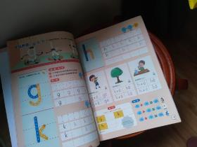 华夏万卷幼儿练字贴 3-6岁拼音描红本幼儿园大班儿童写字本控笔训练 幼小衔接启蒙字帖带卡通贴纸练习本习字本（配视频动画）