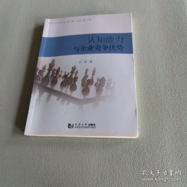 同济人文社科丛书（第七辑）：认知能力与企业竞争优势