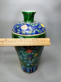法花彩梅瓶