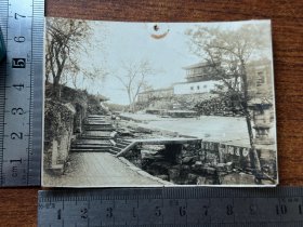 民国早期，苏州虎丘，白莲池，老照片