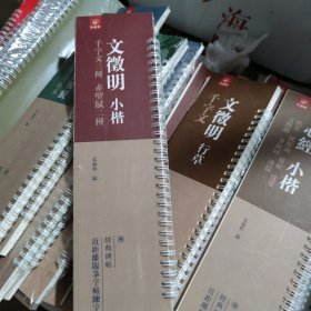 近距离临摹字帖，练习卡，经典碑帖文微明小楷千字文三种，赤壁赋两种，