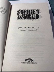 Sophie's World 20th Anniversary Edition
