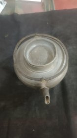 铜提手锡酒壶一把