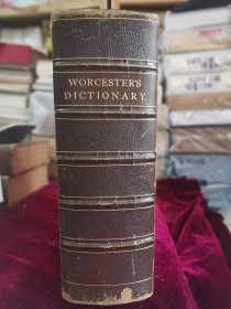 a dictionary of the English Language; worcester's dictionary 伍斯特英语词典