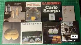 全套8本 】Carlo Scarpa卡罗.斯卡帕 全系列 超越物质 建筑的诗人