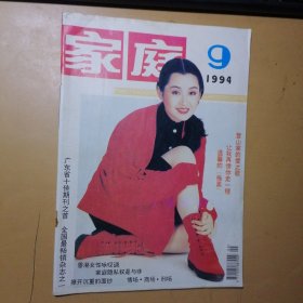 《家庭》1994年第9期（封面：影星许晴）