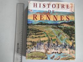 法语原版 Histoire de Rennes