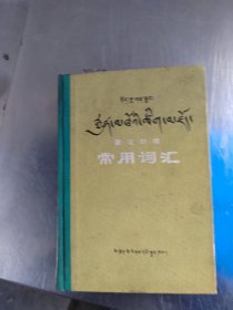 藏汉对照常用词汇（正版丶无笔记\实物拍摄）