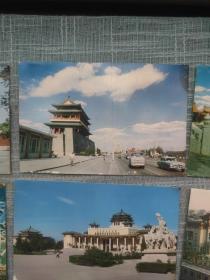 中国北京风光明信片 一套10张 品不好