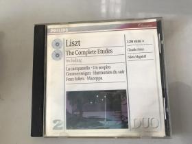 CD:LISZT THE COMPLETE ETUDES  ARRAU MAGALOFF