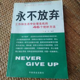 永不放弃：工作和生活中处理危机的46个绝妙方法