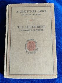 A CHRISTMAS CAROL CHARLES DICKENS（馆藏）精装 32开 1936年版【书内有精美插图】