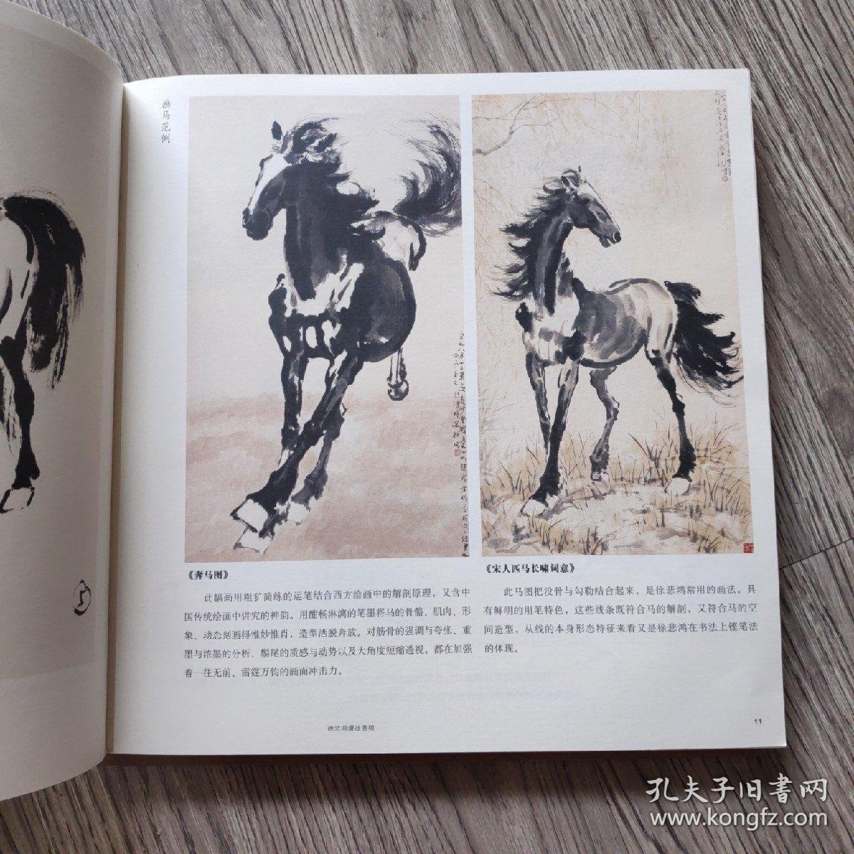 徐悲鸿课徒画稿