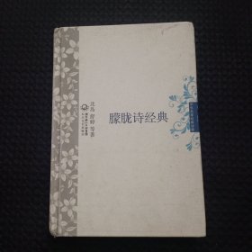 朦胧诗经典：中外名家经典诗歌【32开硬精装，封皮四周有磨损，内整洁干净】