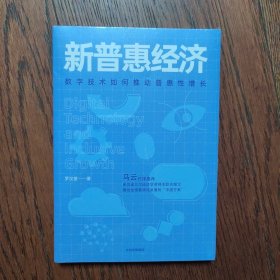 新普惠经济数字技术如何推动普惠性增长罗汉堂著中信出版社图书（全新未拆封）