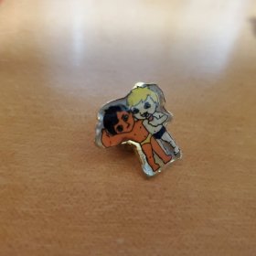青岛海尔 老海尔兄弟形象 早期徽章