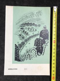 五六十年代画片  双剪燕儿吱吱叫  夏同光作品 a2。