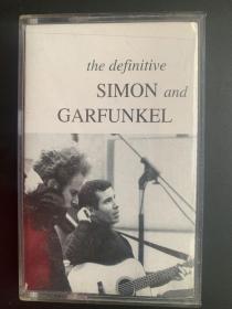 原版磁带  《保罗·西蒙&加丰凯尔 SIMON&CARFUNKRL  the definitive(权威)》英版专辑 (实物拍图）SONY MUSIC ENTEERTAINMENT(UK)LTD出品 封面超90品 无歌词 磁带近95品  发行编号：COLUMBIA 935122 发行时间：1991年