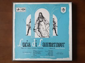 多尼采蒂：拉美莫尔的露琪亚（全剧）黑胶LP唱片双张 包邮
