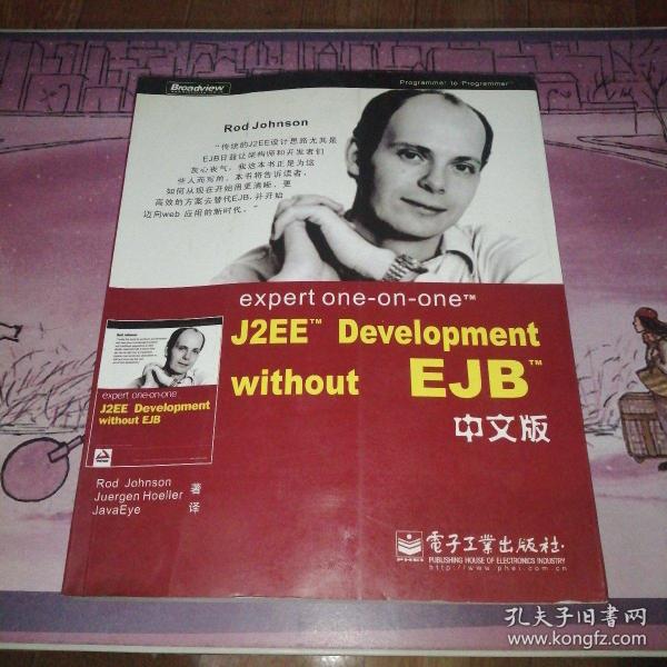 expert one-on-one J2EE Development without EJB 中文版