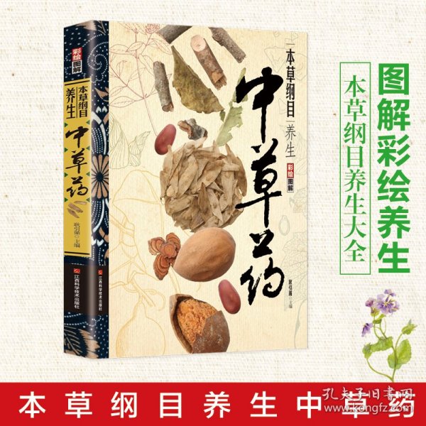 本草纲目养生中草药  图解彩绘版