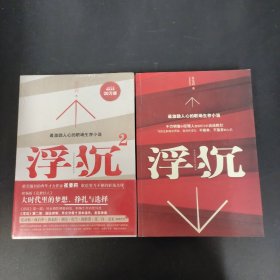 最激励人心的职场生存小说：浮沉 1、2册  2本合售