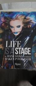 Life is a Stage By Dany Sanz founder of Make up for ever全新没拆封2册全