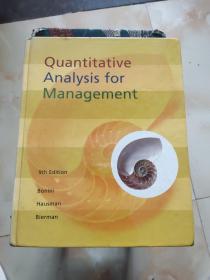 Quantitative Analysis for Management