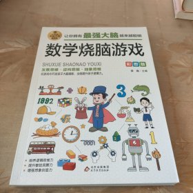 数学烧脑游戏 彩图版 逻辑思维推理训练 专注力训练游戏书 智力训练 小学生全脑开发系列