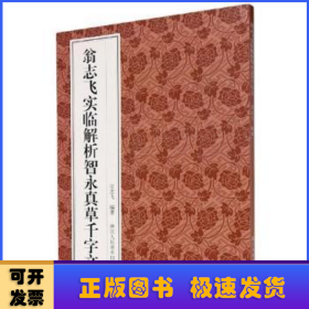 翁志飞实临解析智永真草千字文