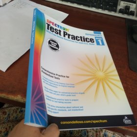 Spectrum Test Practice Grade 1（英文原版）
