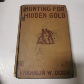 英文原版HARDY BOYS MYSTERY STORIES HUNTING FOR HIDDEN GOLD 吃苦耐劳的男孩们寻找隐藏黄金的神秘故事